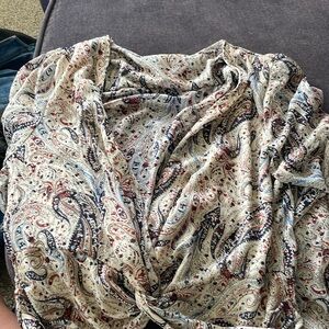 Blouse crop top